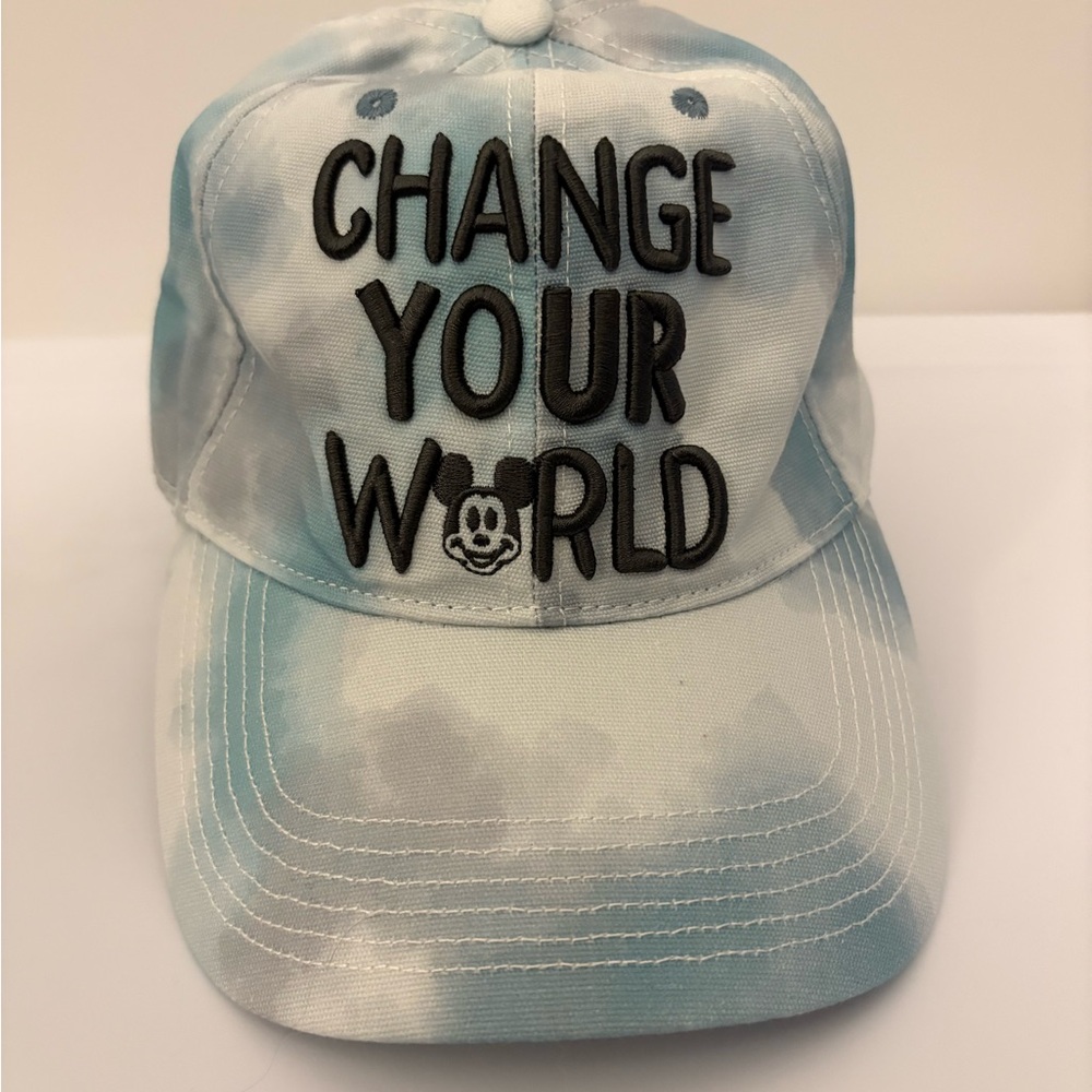 Disney Blue Tie-Dye Cap